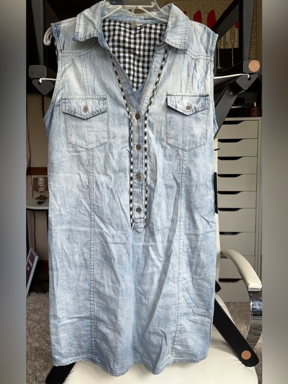 NWT Paradise USA denim dress